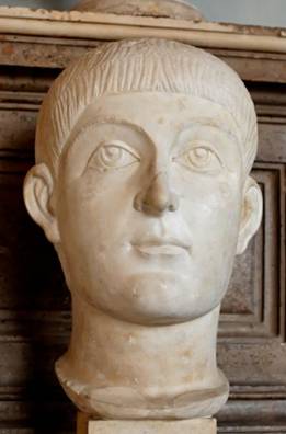 Honorius  Western Roman Emperor reigned 393-423 CE  MCR  Palazzo Nuovo Rome